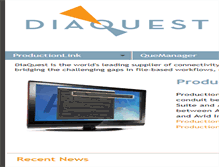 Tablet Screenshot of diaquest.com